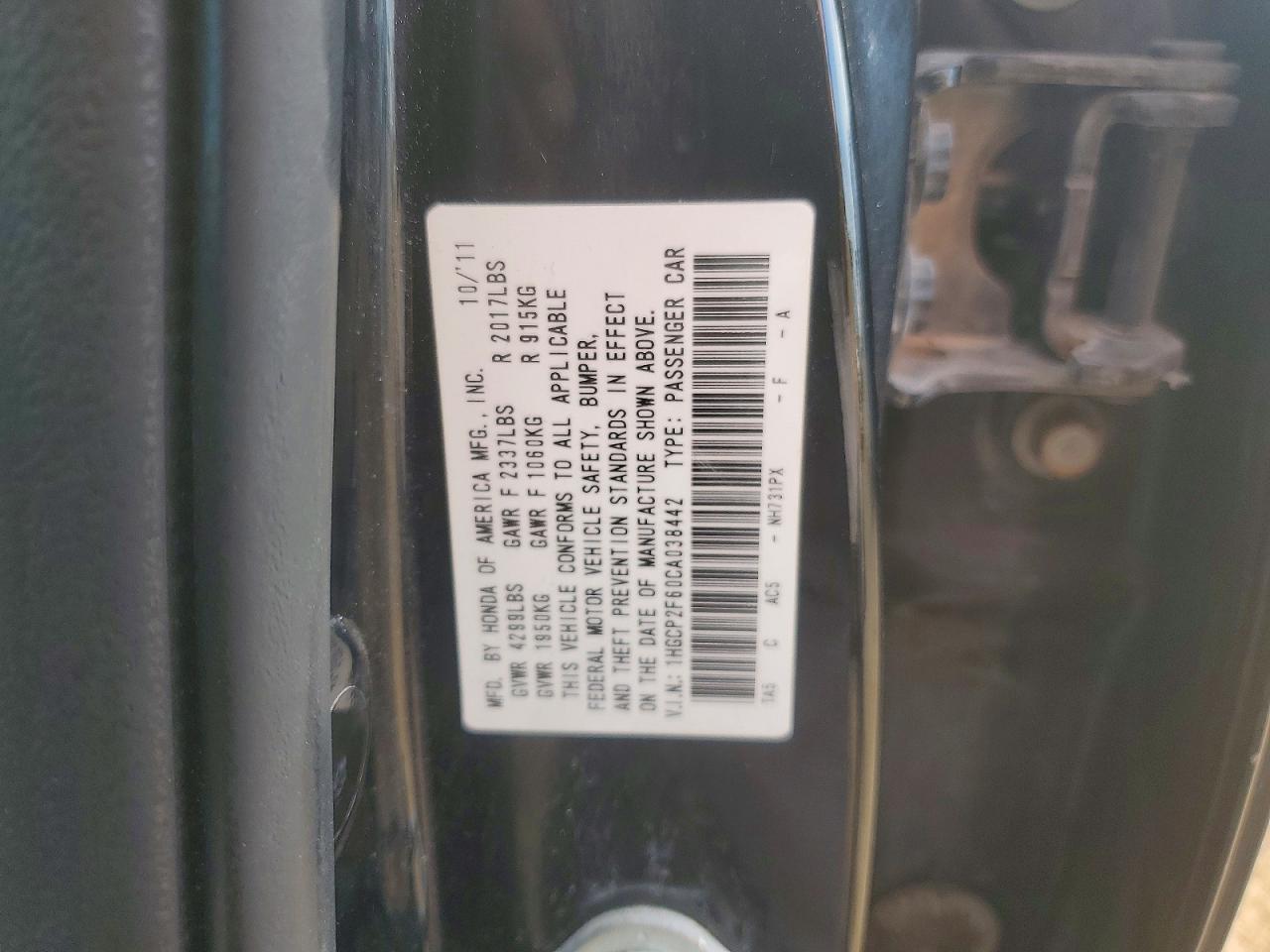 Honda Accord Se