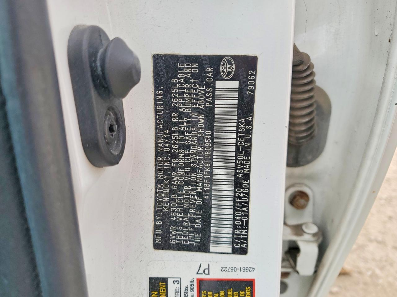 Toyota Camry Se