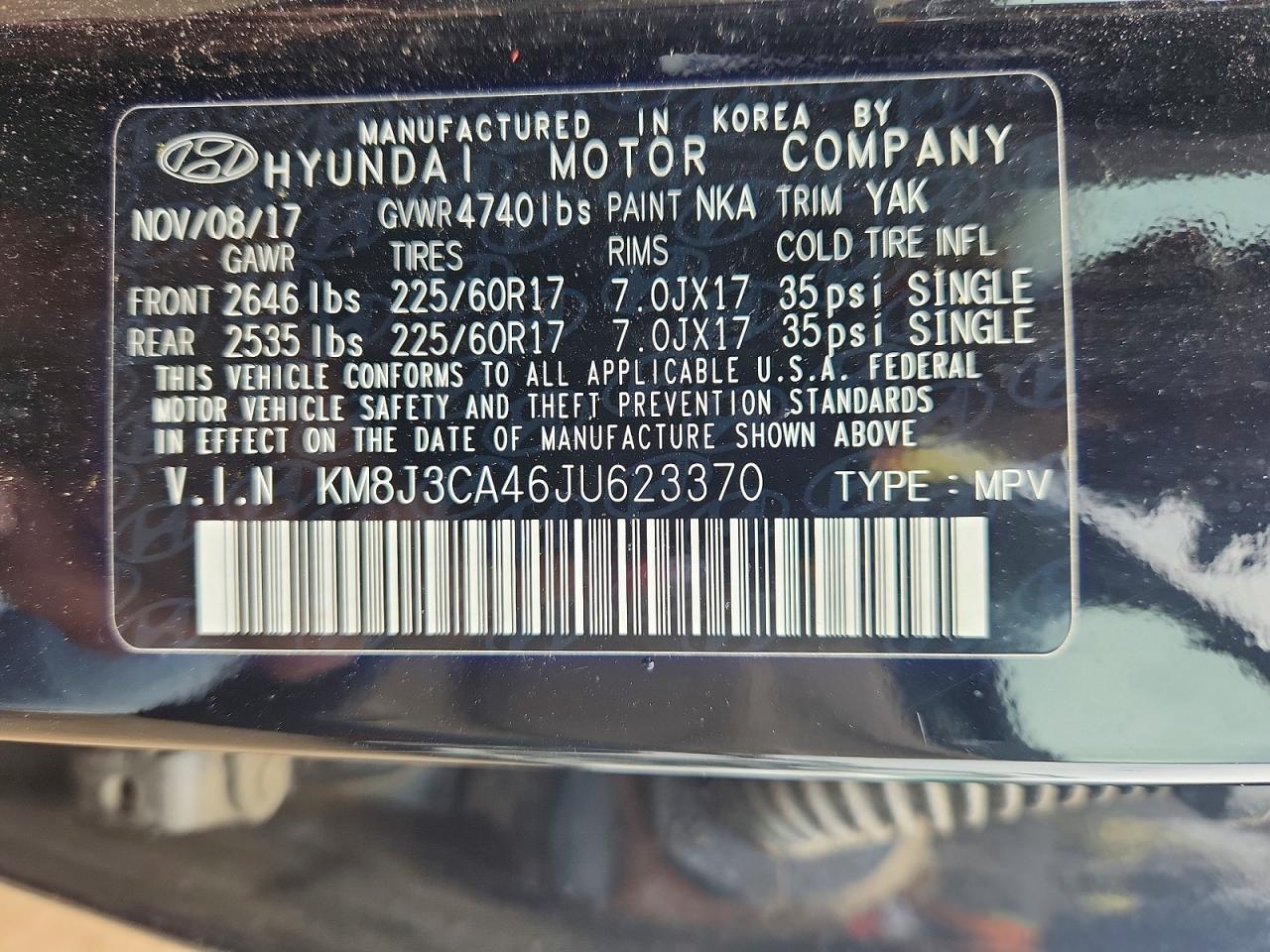 Hyundai TUCSON Sel Plus