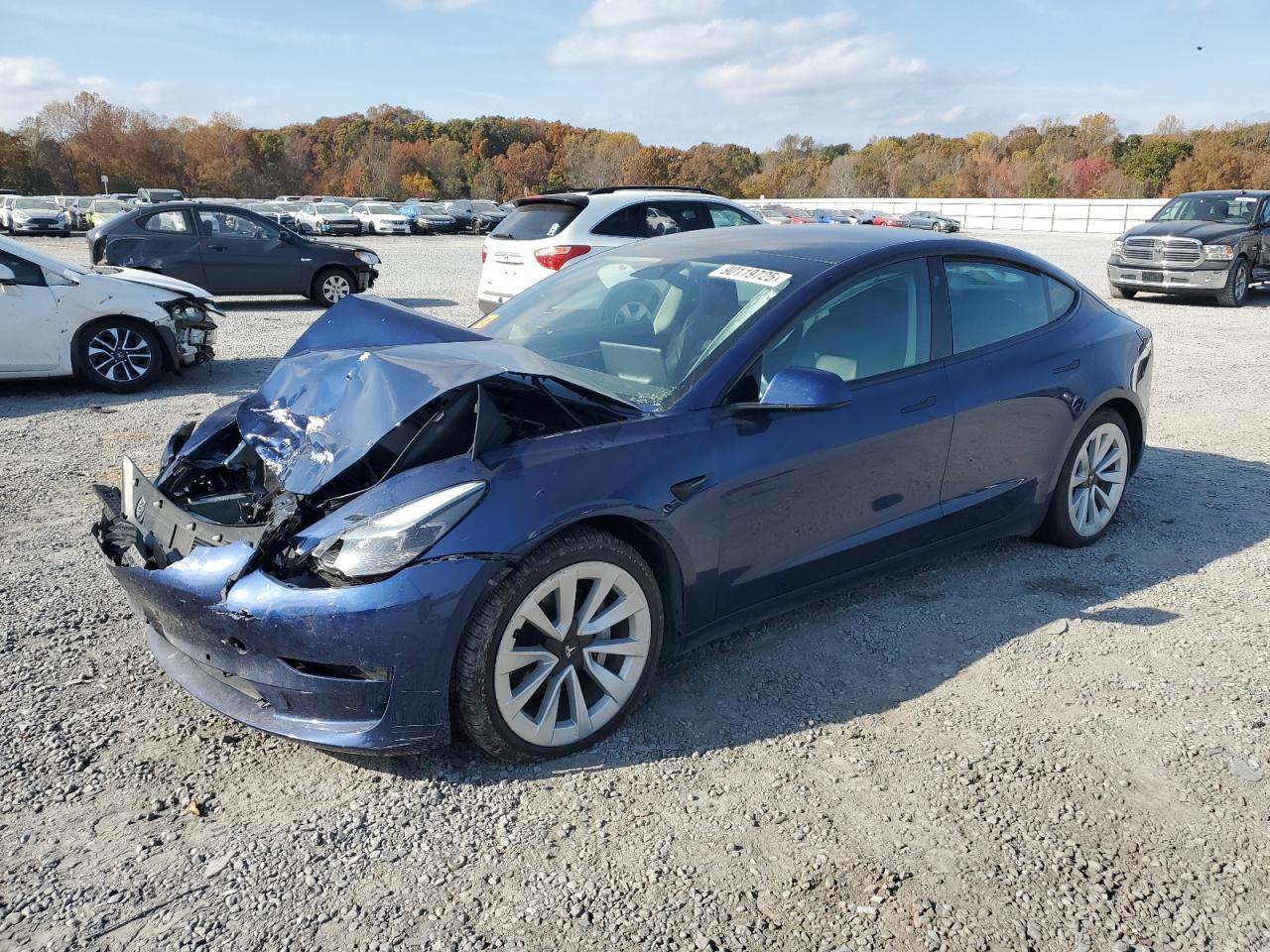 Salvage Tesla Model 3 Image