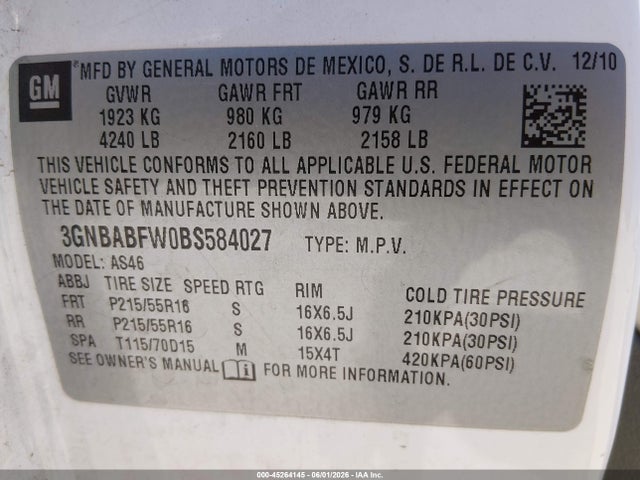 Chevrolet HHR Lt