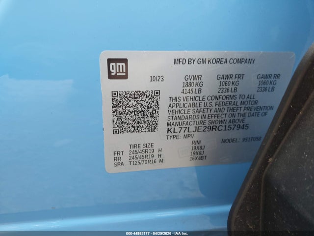 Chevrolet Trax Fwd 2rs