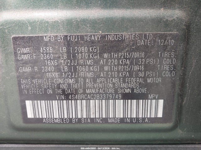 Subaru Outback 2.5i