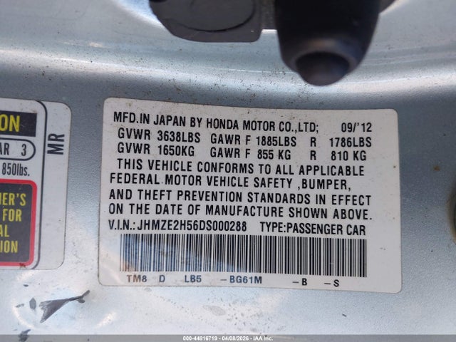 Honda Insight Lx