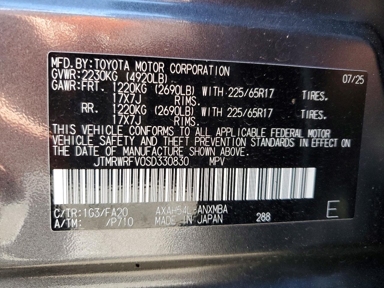 Toyota RAV4 Xle