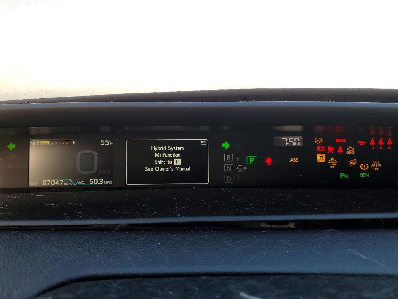 Toyota Prius Xle