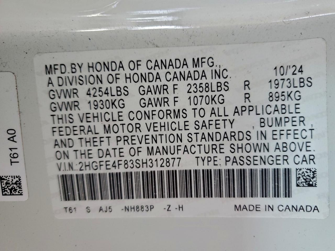 Honda Civic Sport