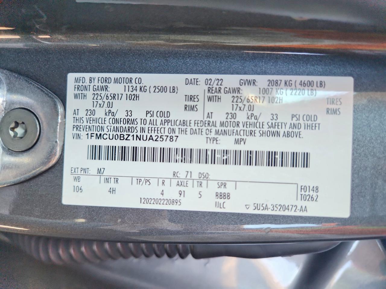 Ford Escape Se