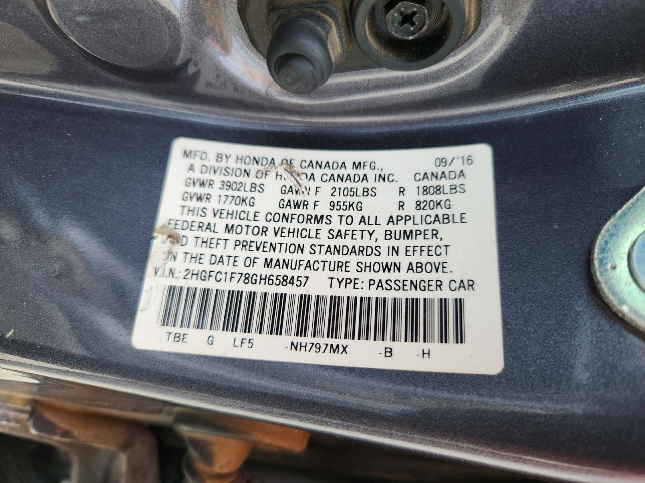 Honda Civic Exl