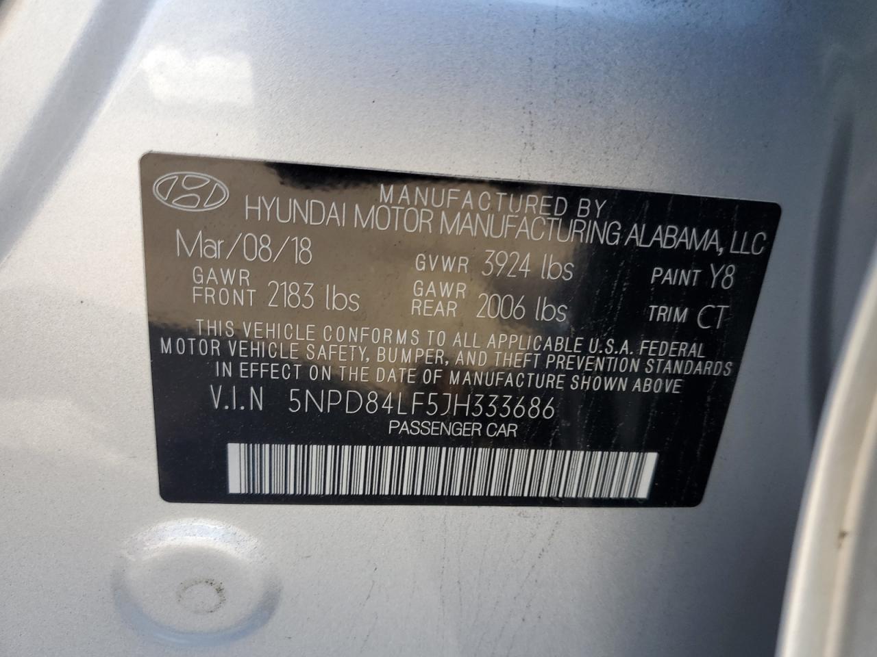 Hyundai ELANTRA Sel