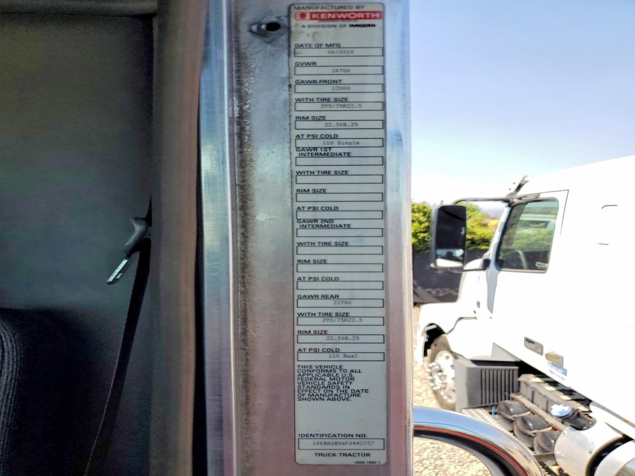 Kenworth Construction T400