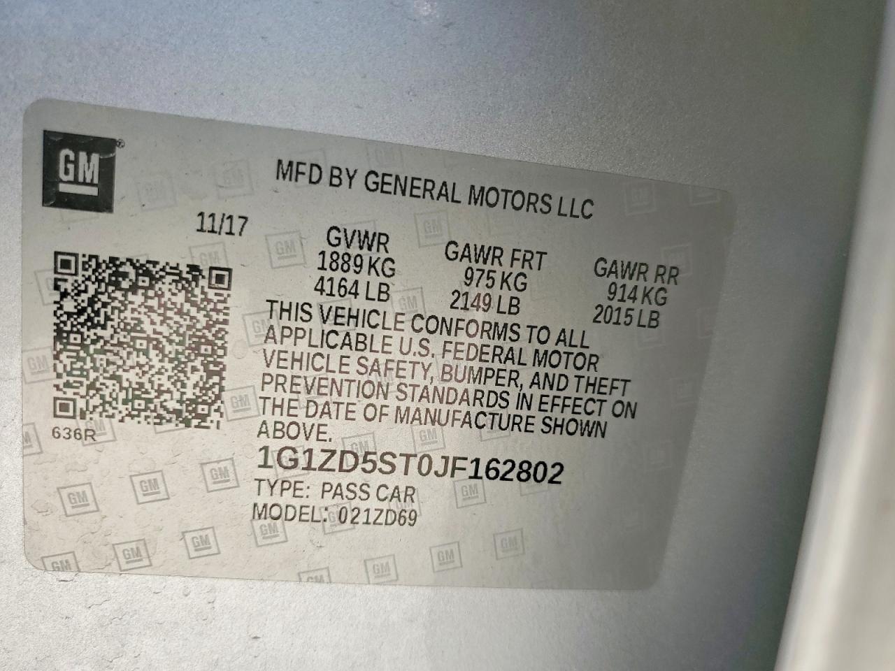 Chevrolet Malibu Lt