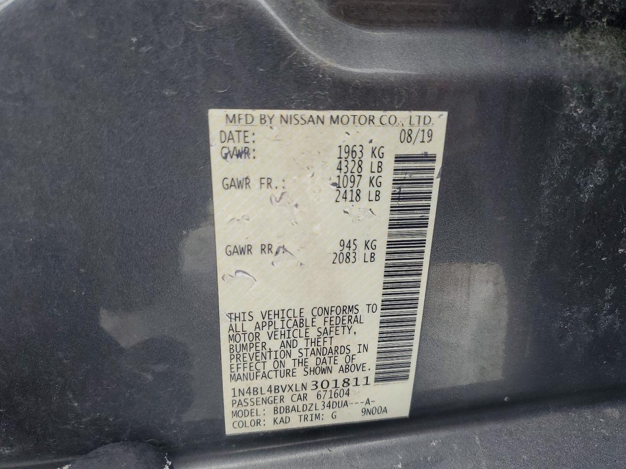 Nissan Altima 2.5 S
