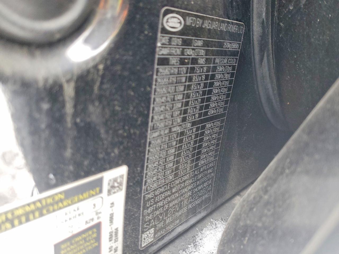 Land Rover Range Rover R-dynamic Se