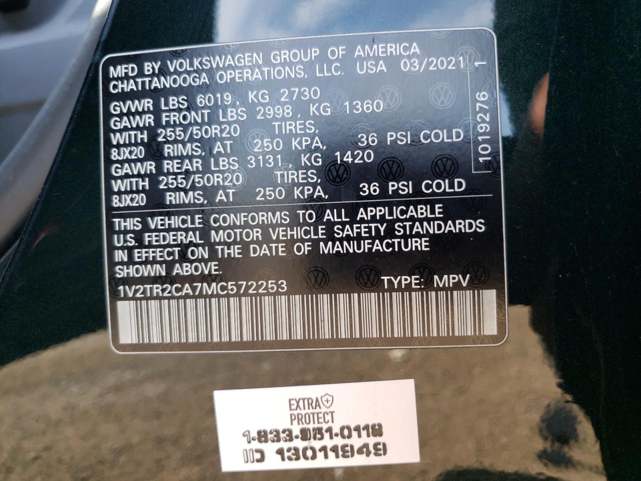 Volkswagen Atlas Sel Premium