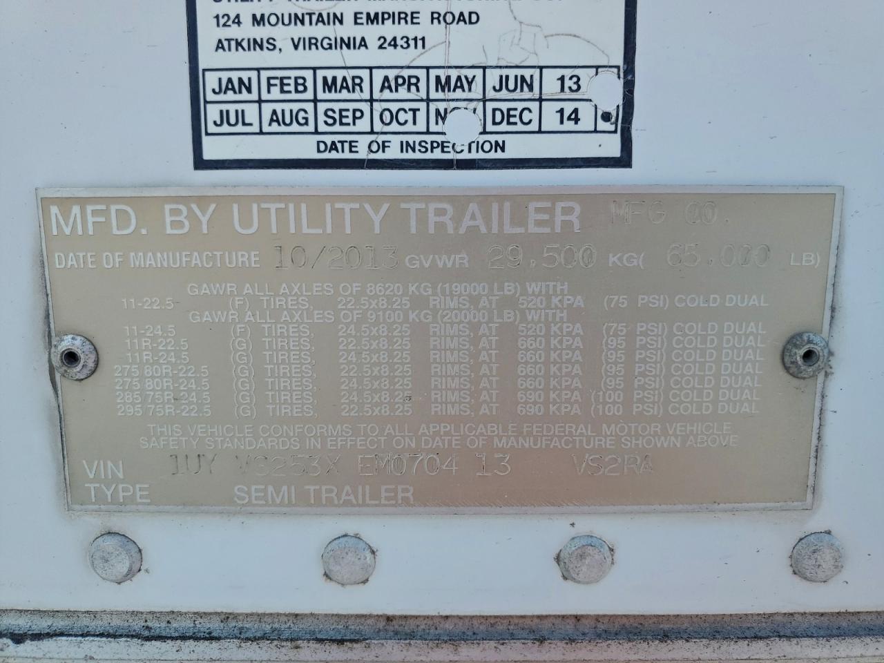 Mfg Trailer