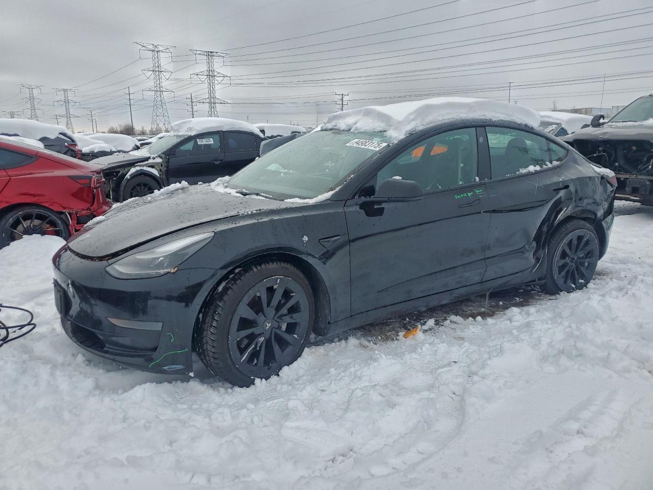 Salvage Tesla Model 3 Image