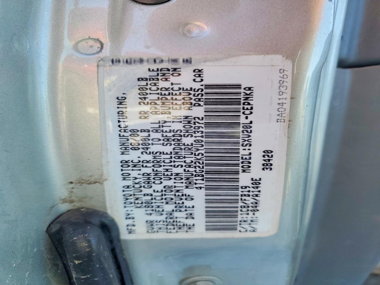 Toyota Camry Ce