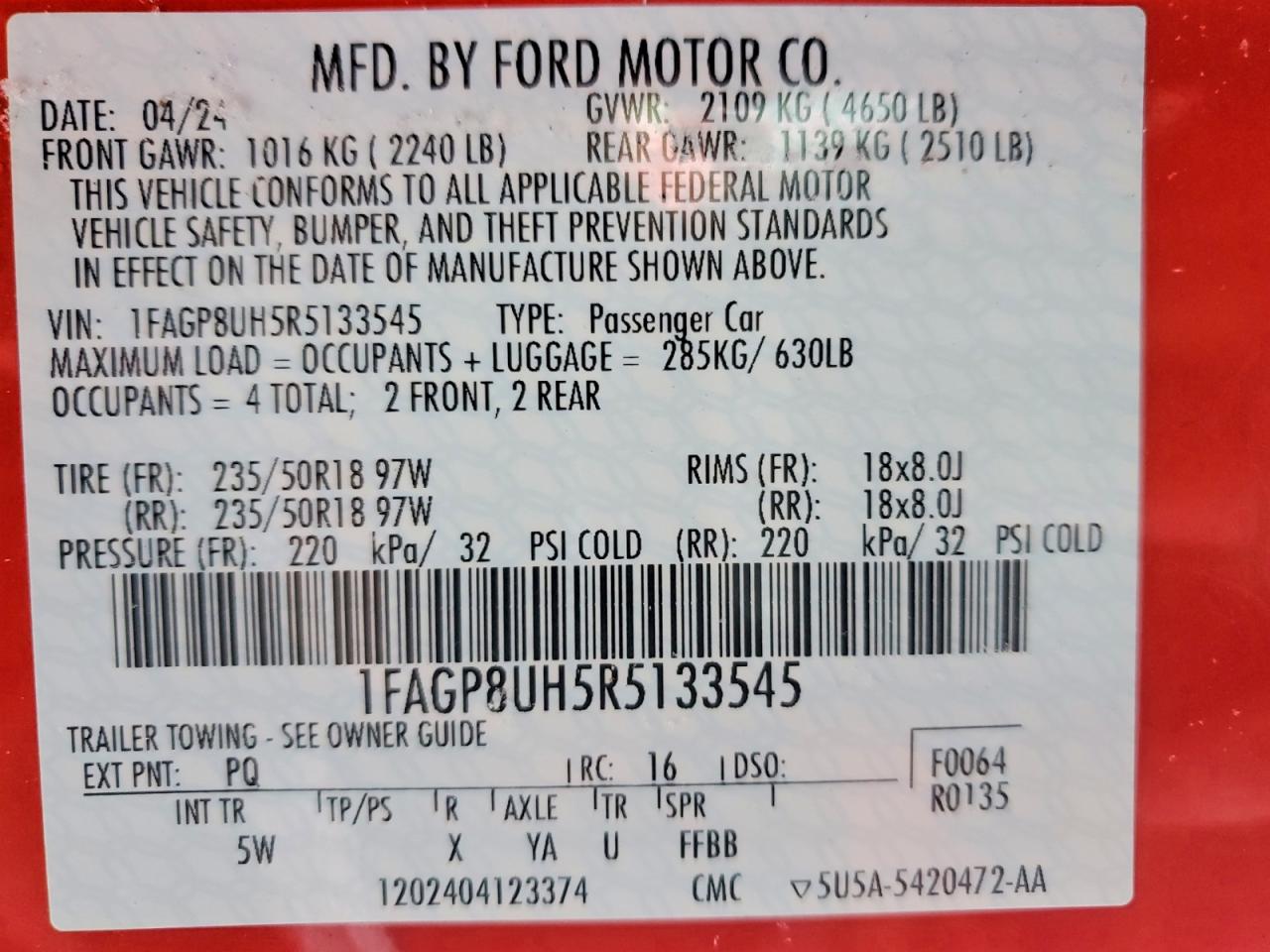 Ford Mustang
