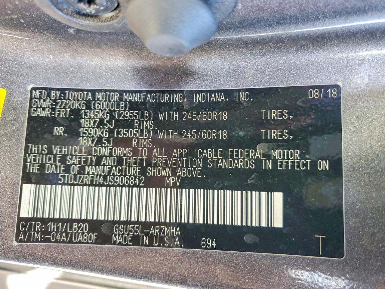 Toyota Highlander Xle