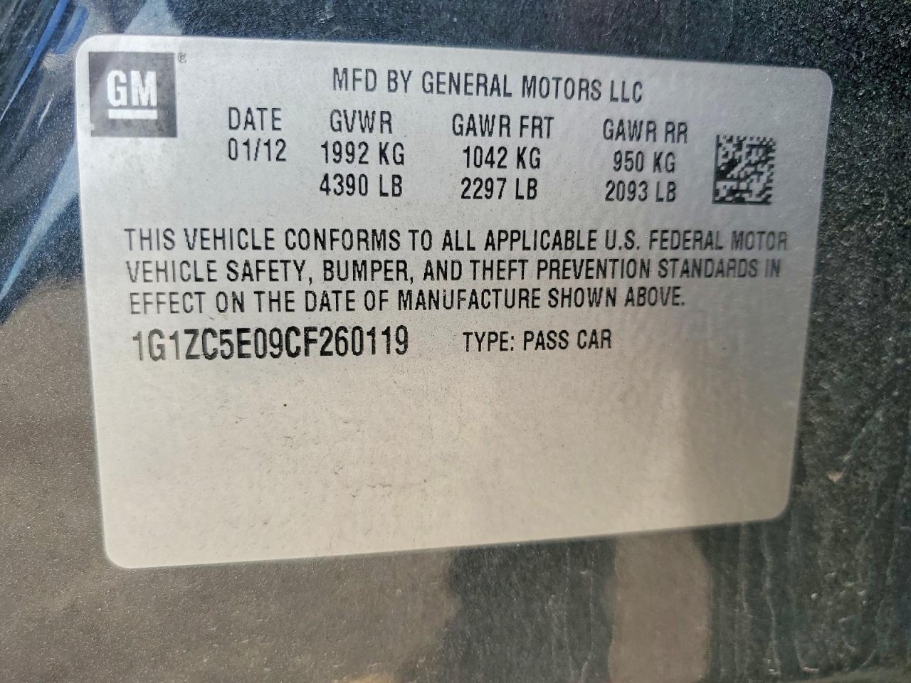 Chevrolet Malibu 1lt