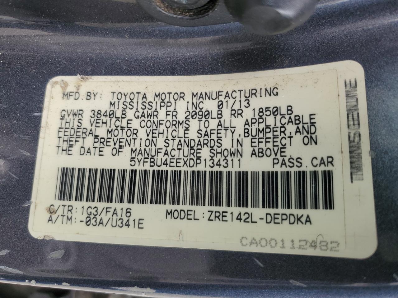 Toyota Corolla Base