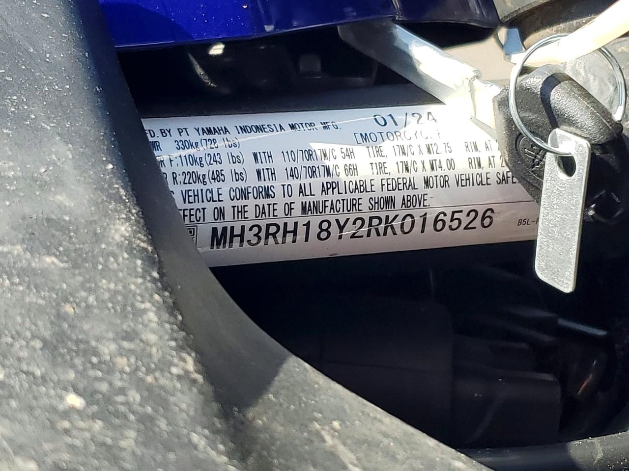 Yamaha Yzf600 A