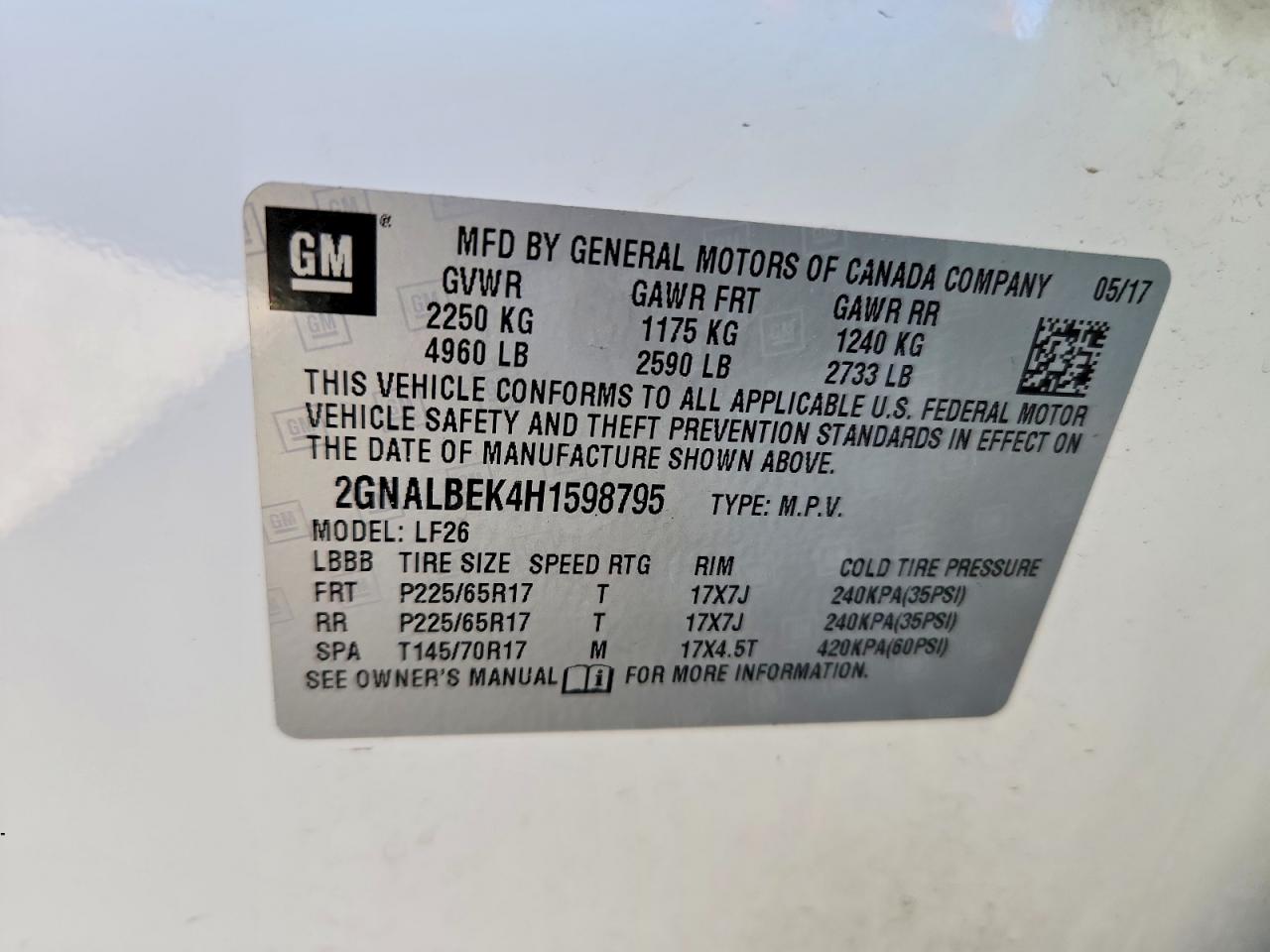 Chevrolet Equinox Ls