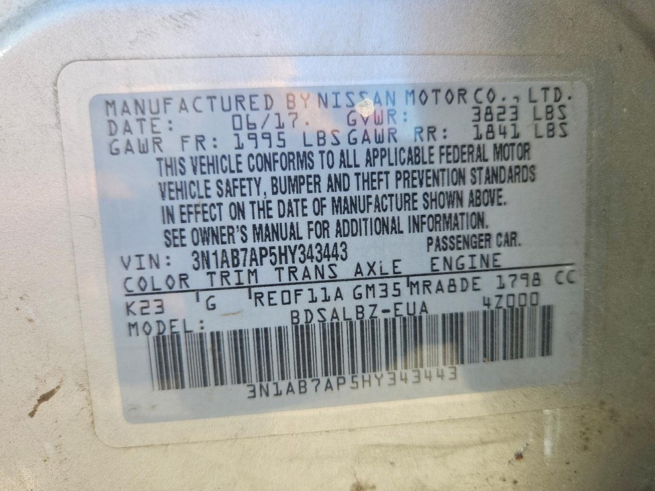 Nissan Sentra S