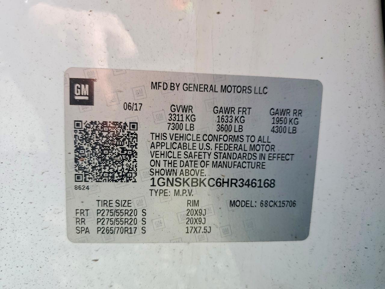 Chevrolet Tahoe K1500 Lt