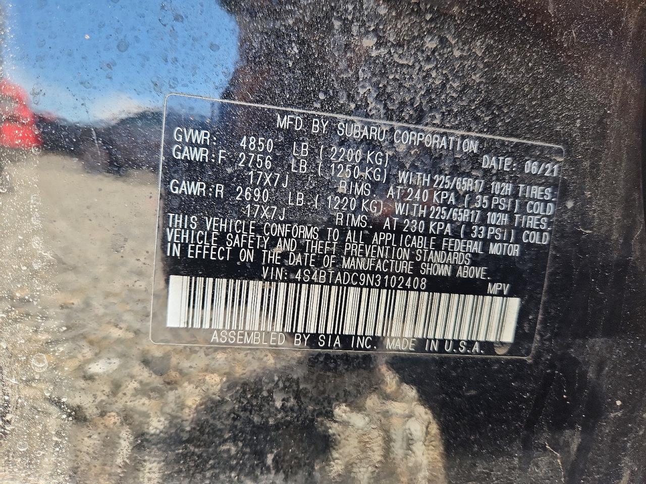 Subaru Outback Premium
