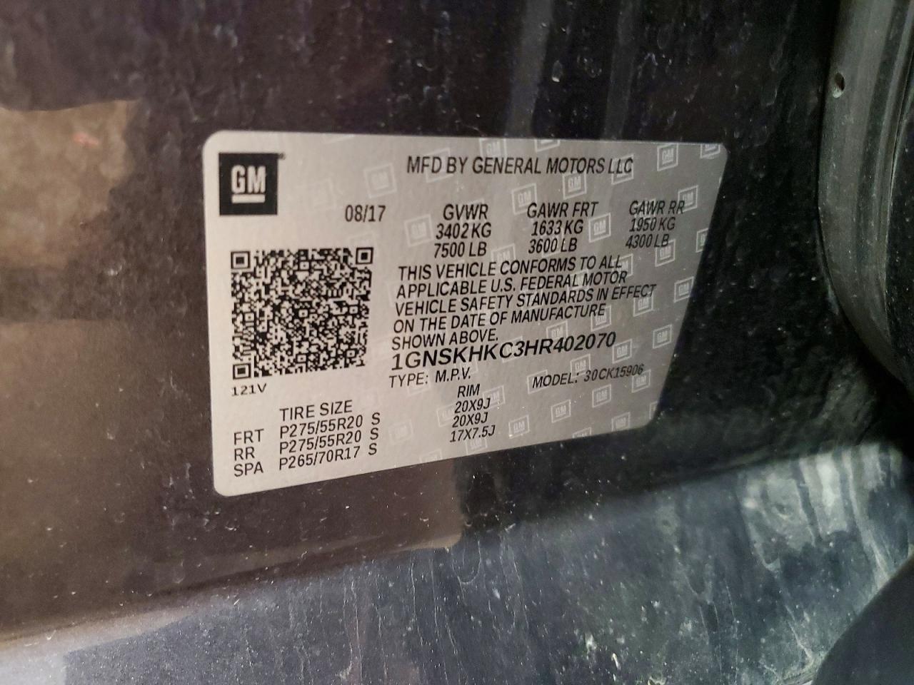 Chevrolet Suburban K1500 Lt