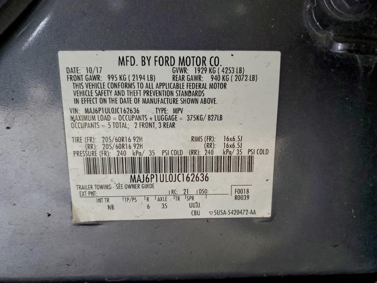 Ford EcoSport Se