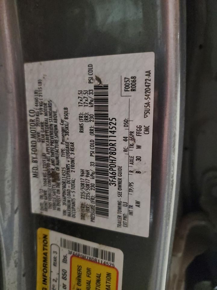 Ford Fusion Se