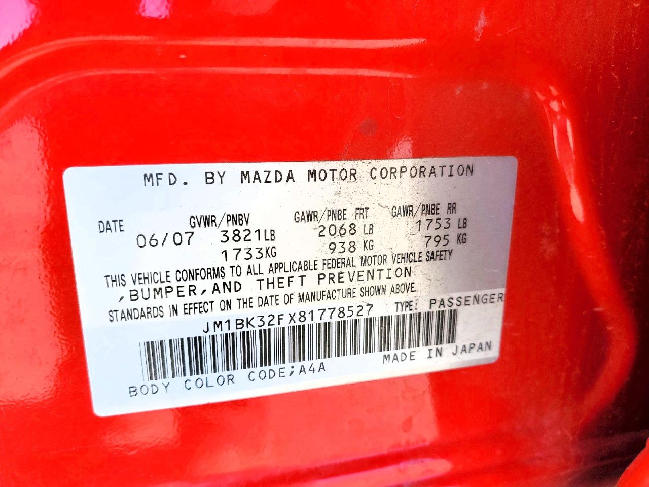 Mazda 3 I