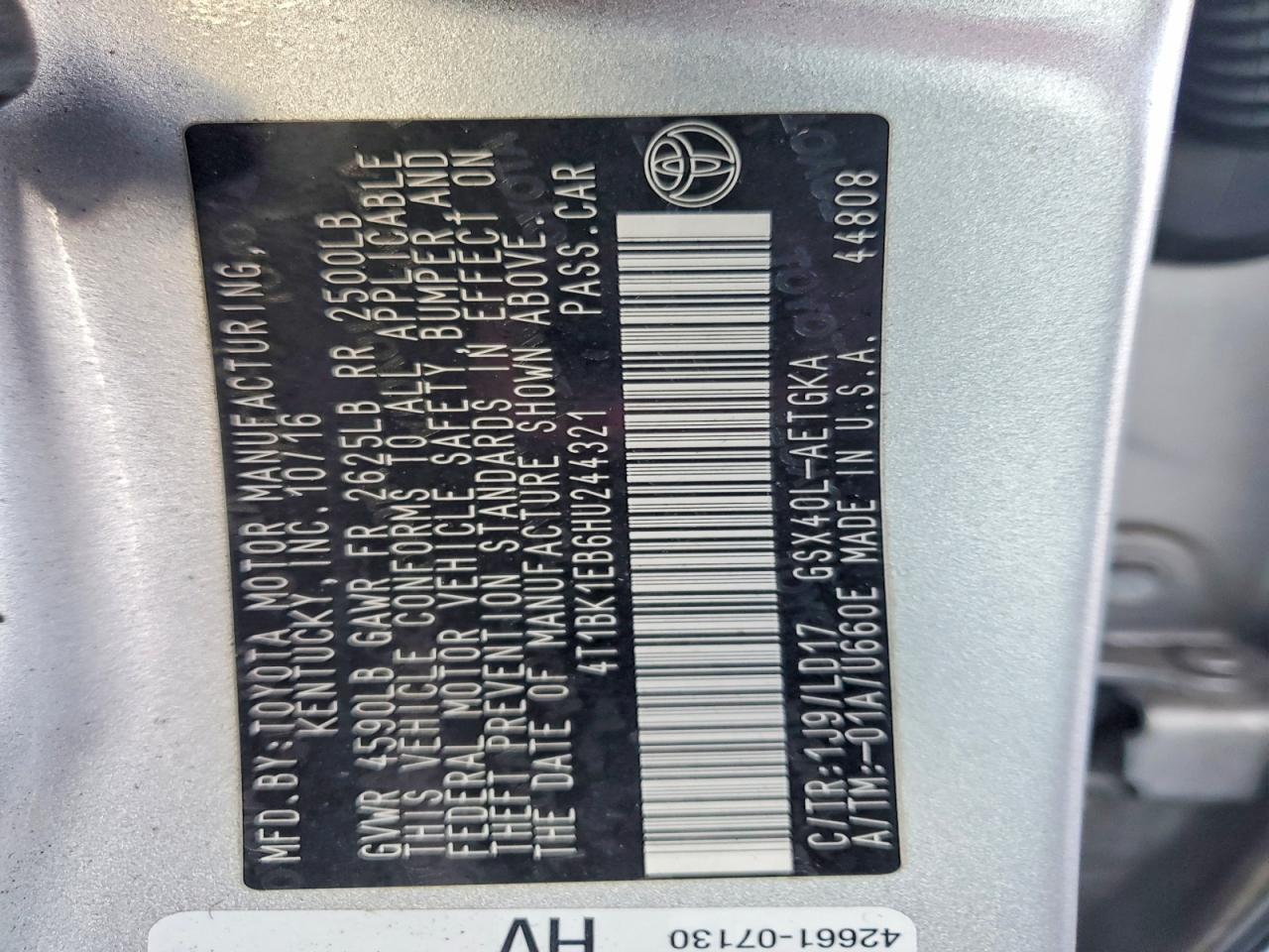 Toyota Avalon Xle