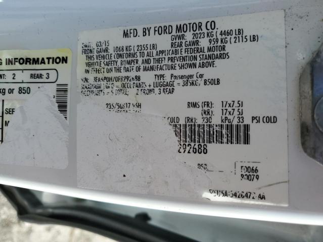 Ford Fusion Se