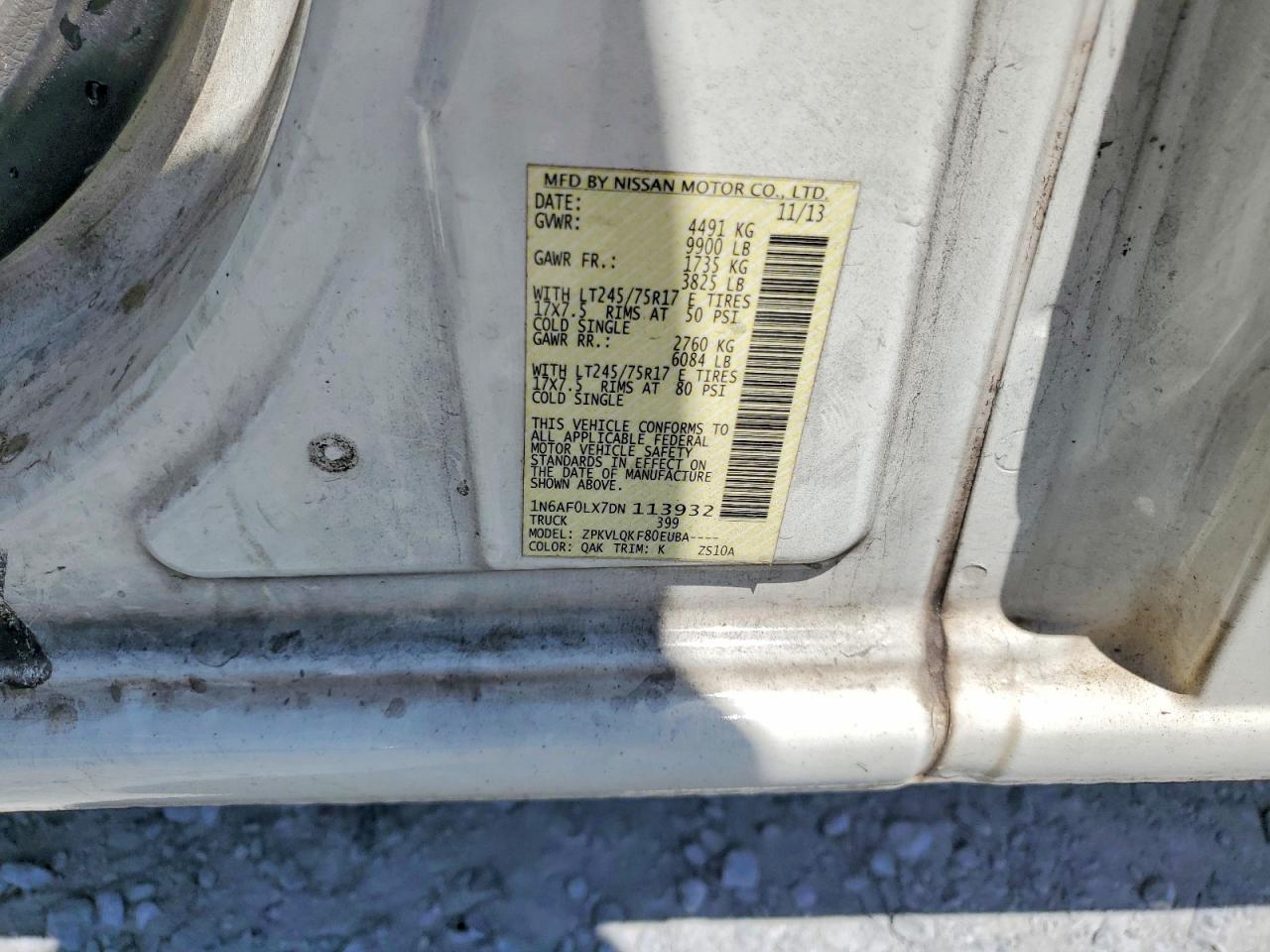 Nissan Nv 2500 Hd S