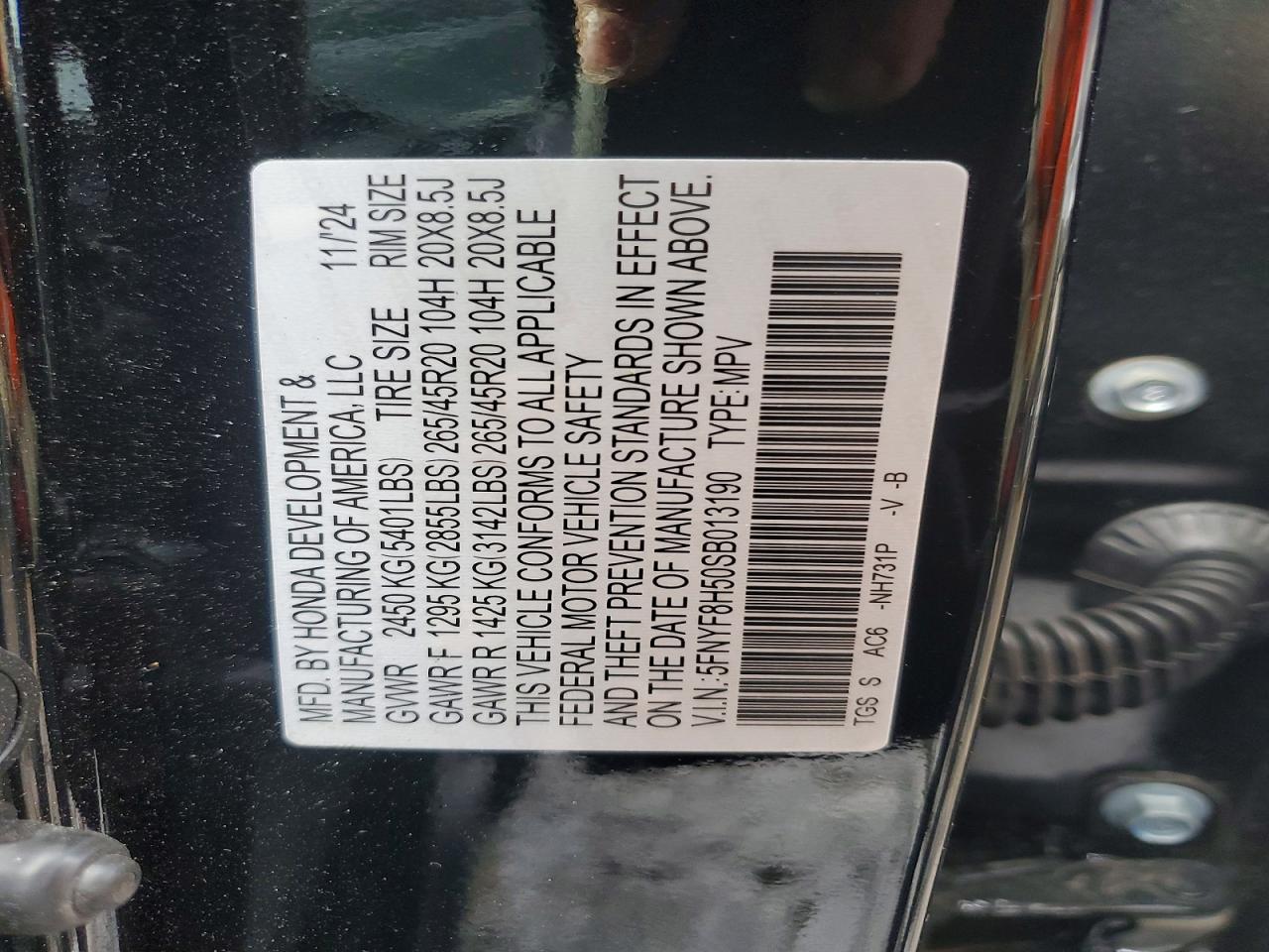 Honda Passport Exl