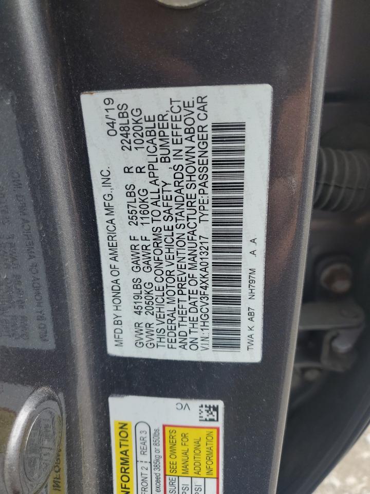 Honda Accord Hybrid Ex