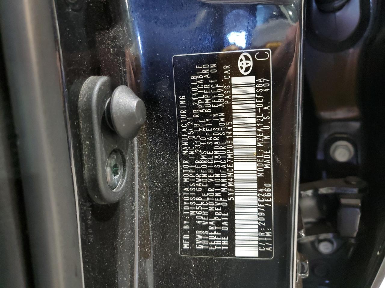 Toyota Corolla Se Apex