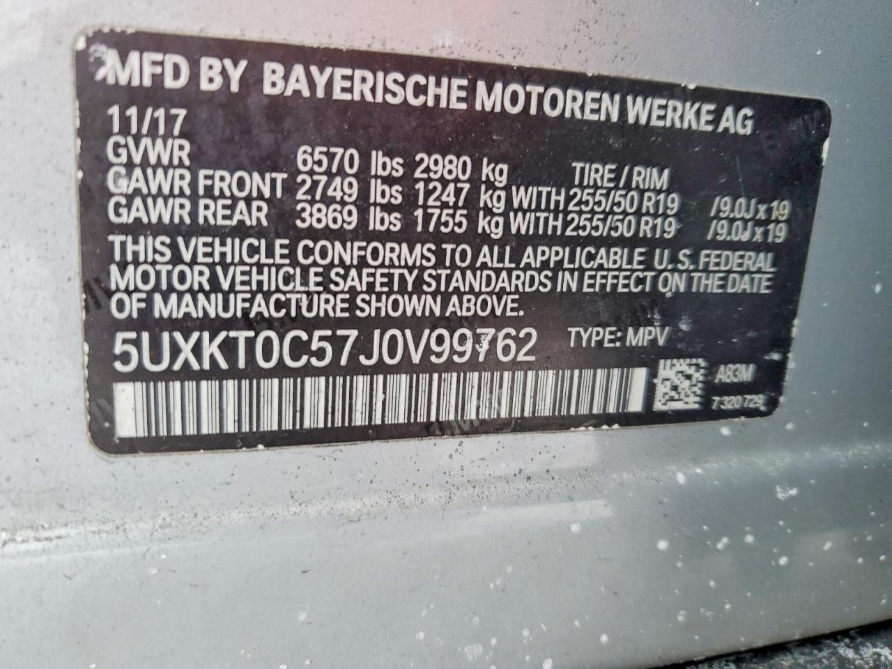 BMW X Series Xdr40e