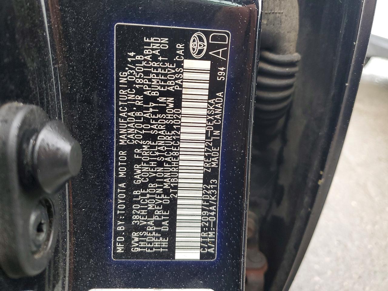 Toyota Corolla S Plus