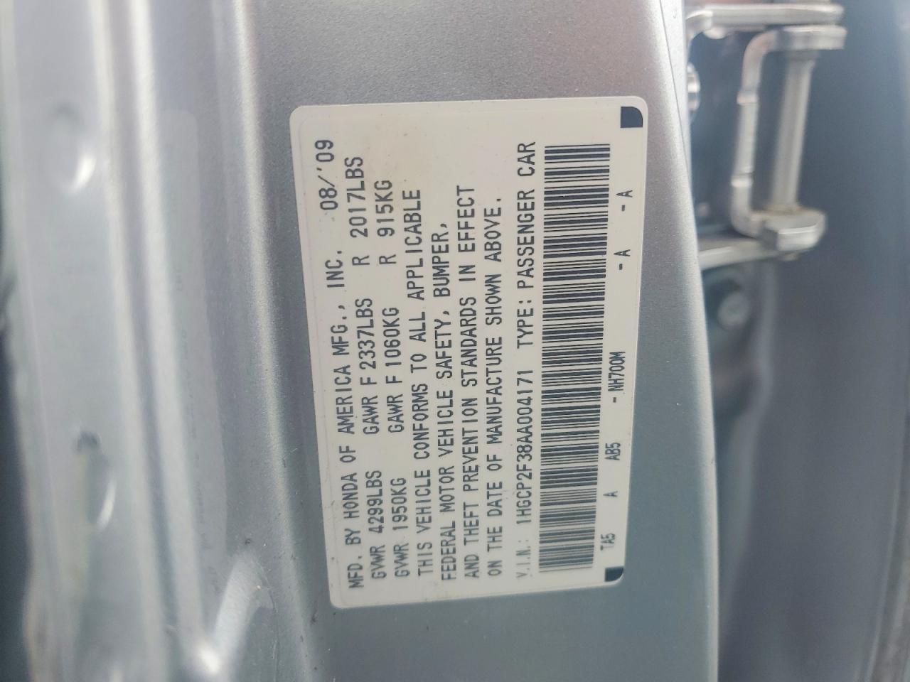 Honda Accord Lx