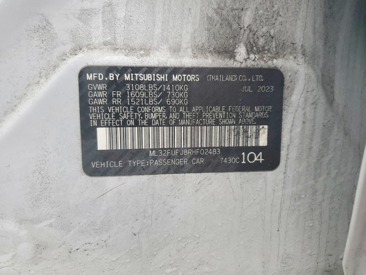 Mitsubishi Mirage G4 Es