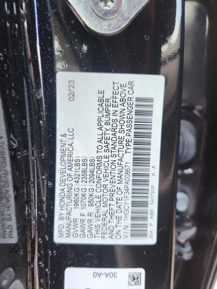 Honda Accord Ex