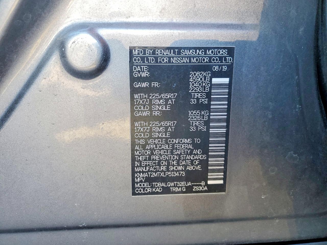 Nissan Rogue S