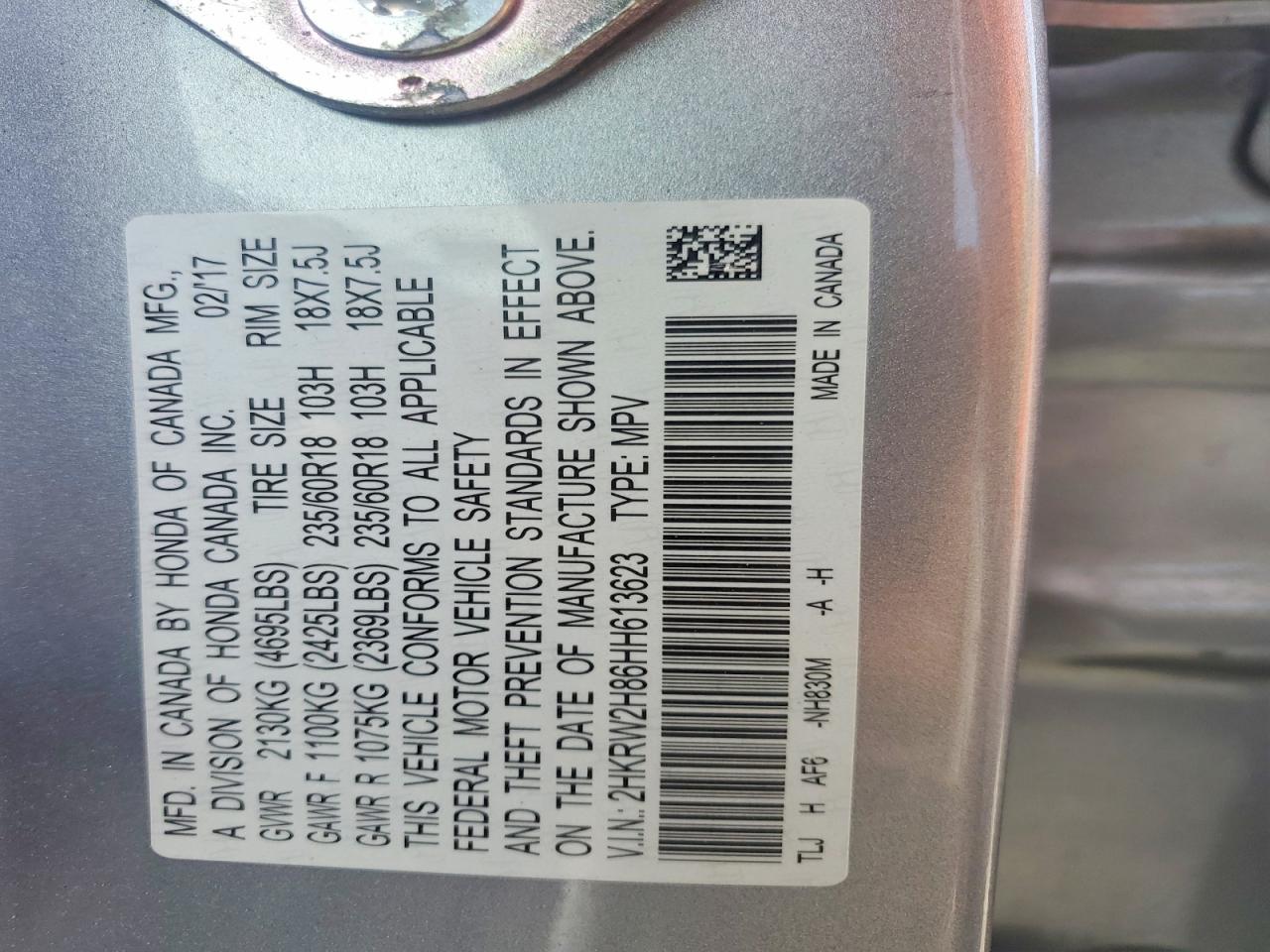 Honda Crv Exl