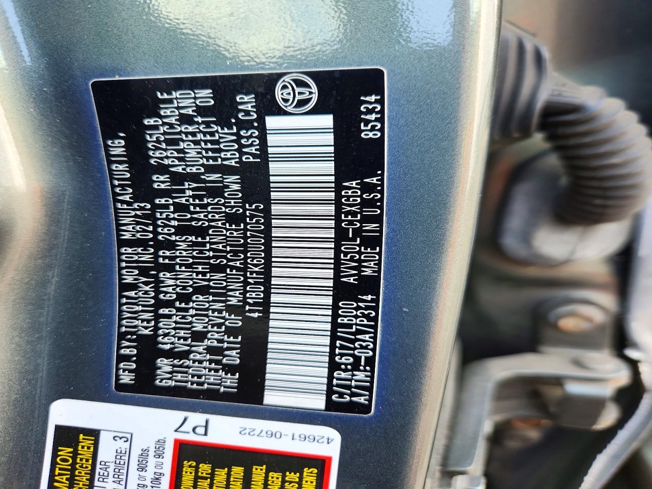 Toyota Camry Xle