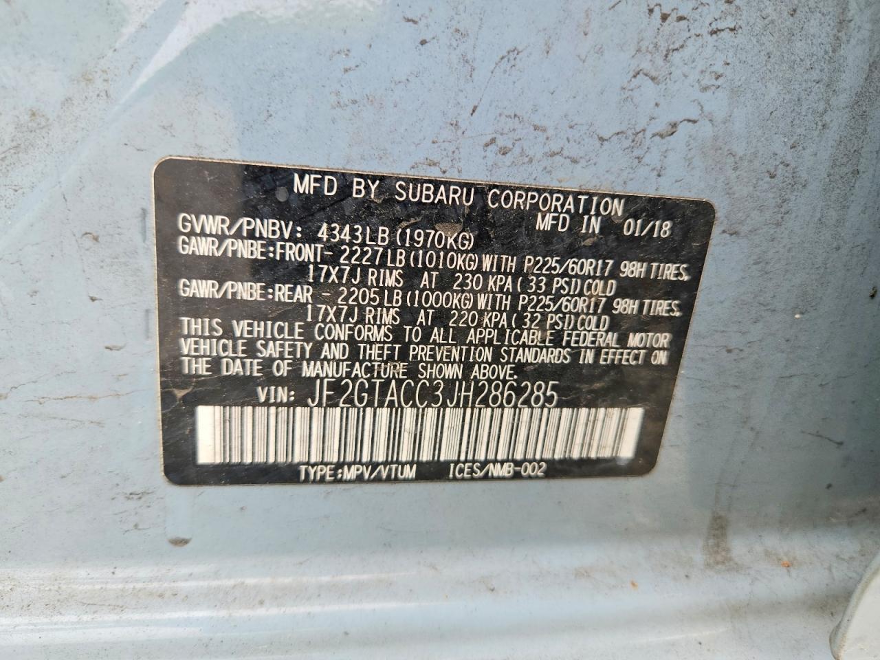 Subaru Crosstrek Premium